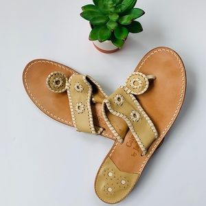 Calypso By Jack Rogers Tan Sandals